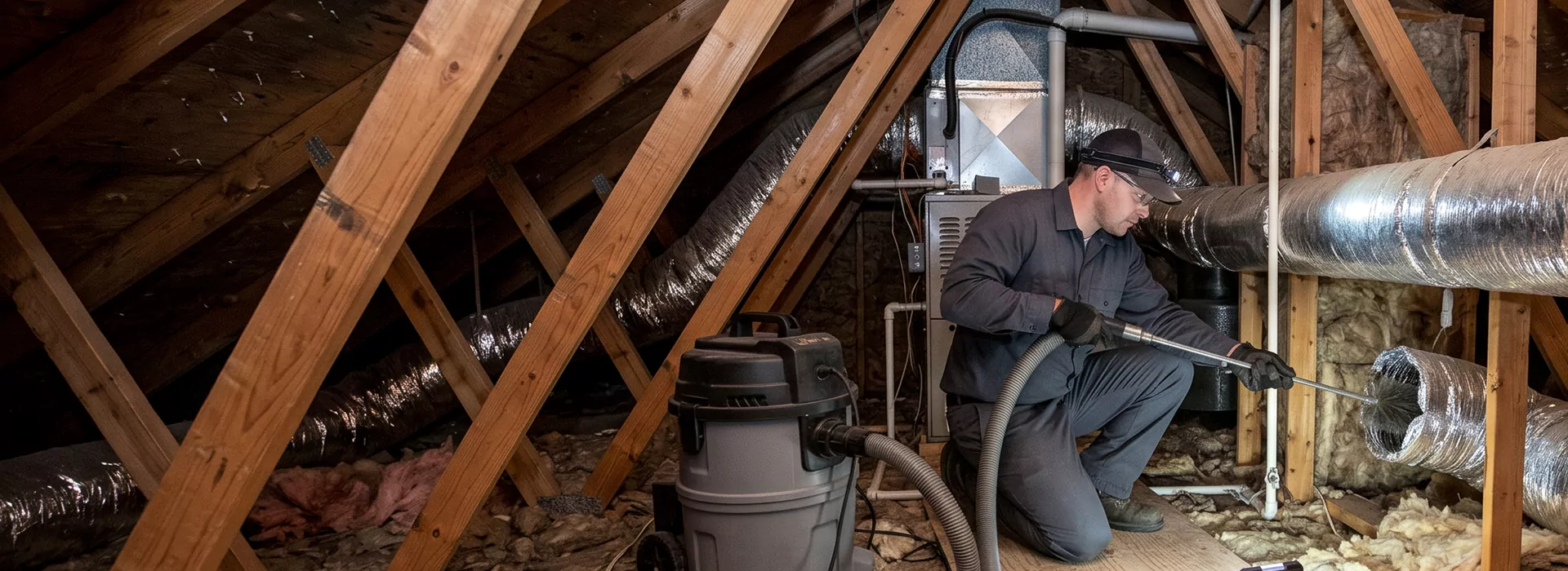 Attic Air Duct Cleaning Denton, TX