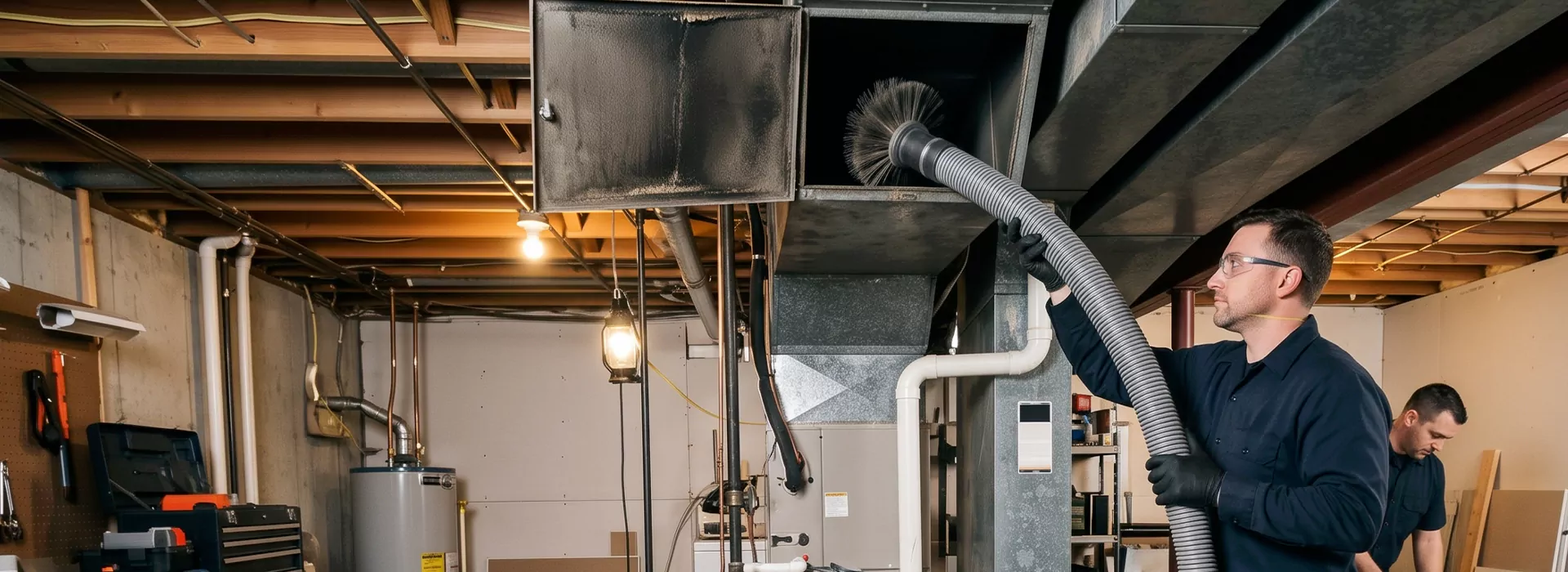 Industrial Duct Cleaning in Denton, Texas