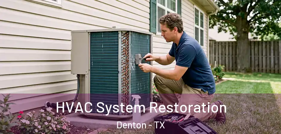  HVAC System Restoration Denton - TX