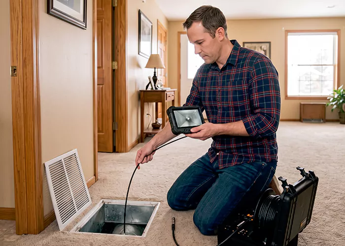 Certified Duct Camera Inspection Company in Denton, TX