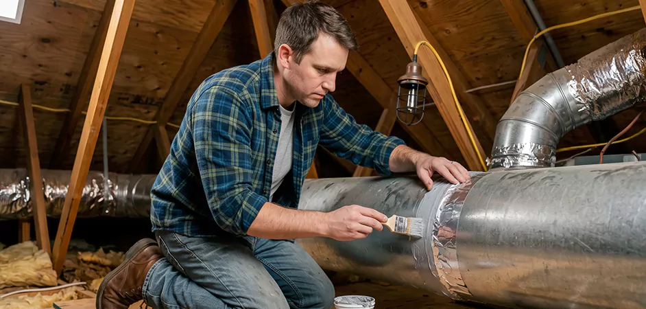 Air Duct Leak Repair in Denton, TX
