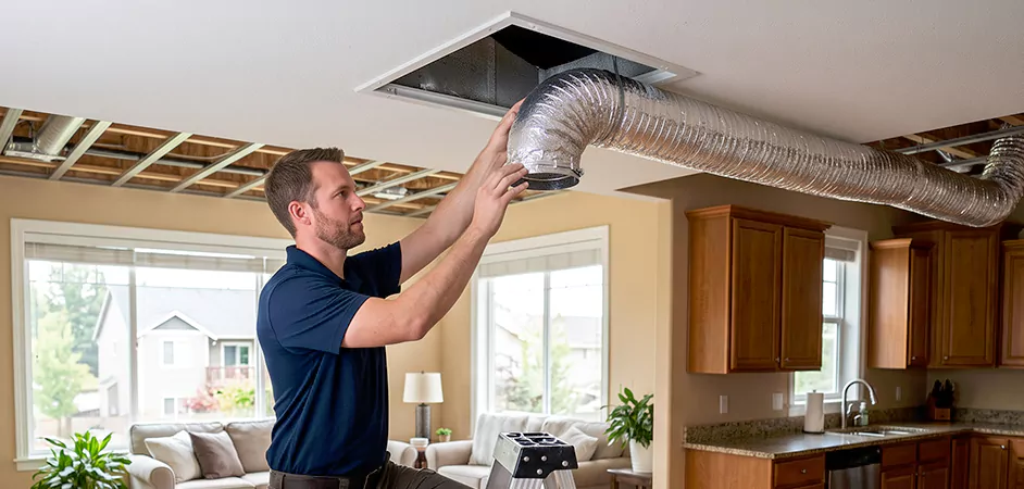 Duct Board Replacement in Denton
