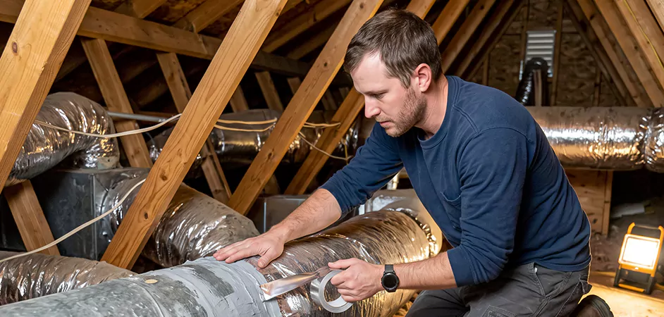 Wall Collar and Connection Repair in Denton