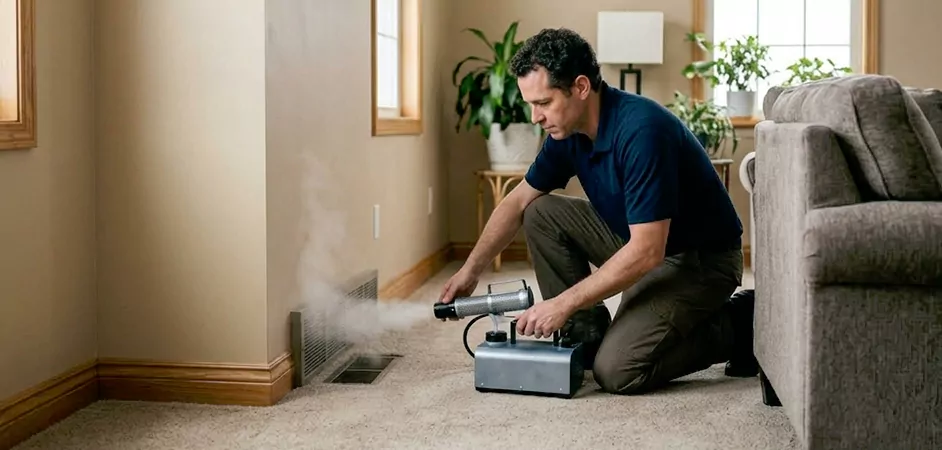 Commercial Duct Fogging in Denton