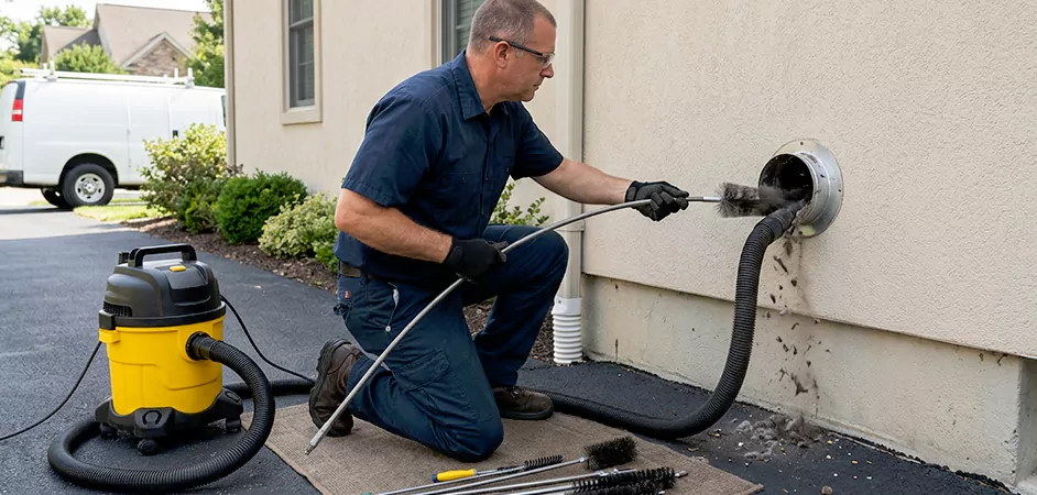 Eco Friendly Commercial Dryer Vent Cleaning in Denton