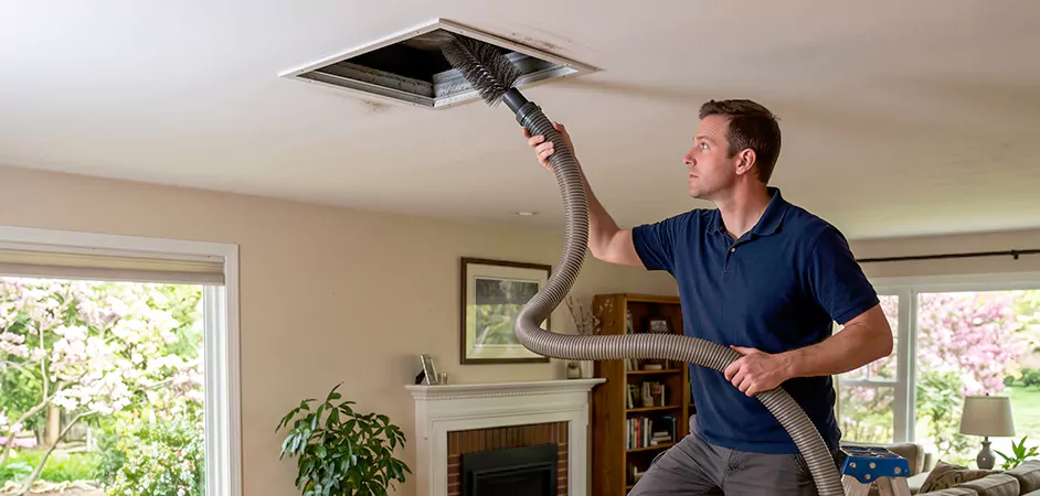Commercial Spring Duct Cleaning in Denton