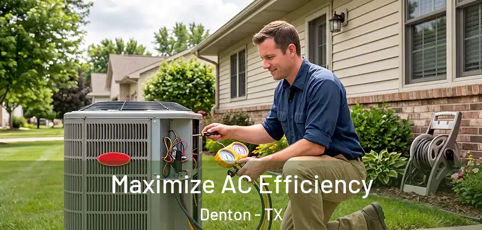 Maximize AC Efficiency Denton - TX